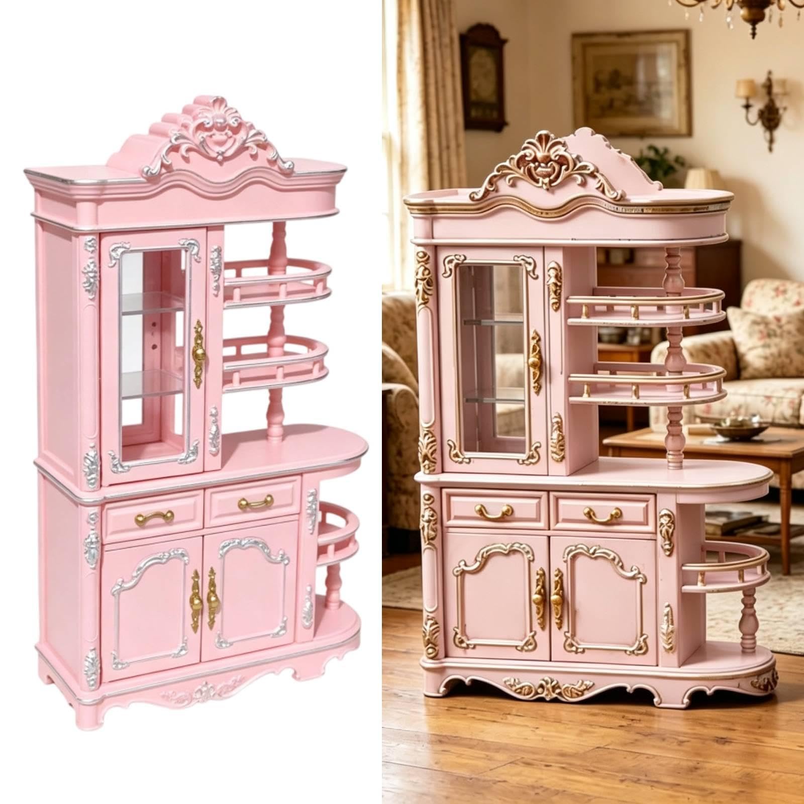 Mobili Decorativi per Case delle Bambole in 1:12, Accessori Moda per Il Soggiorno.