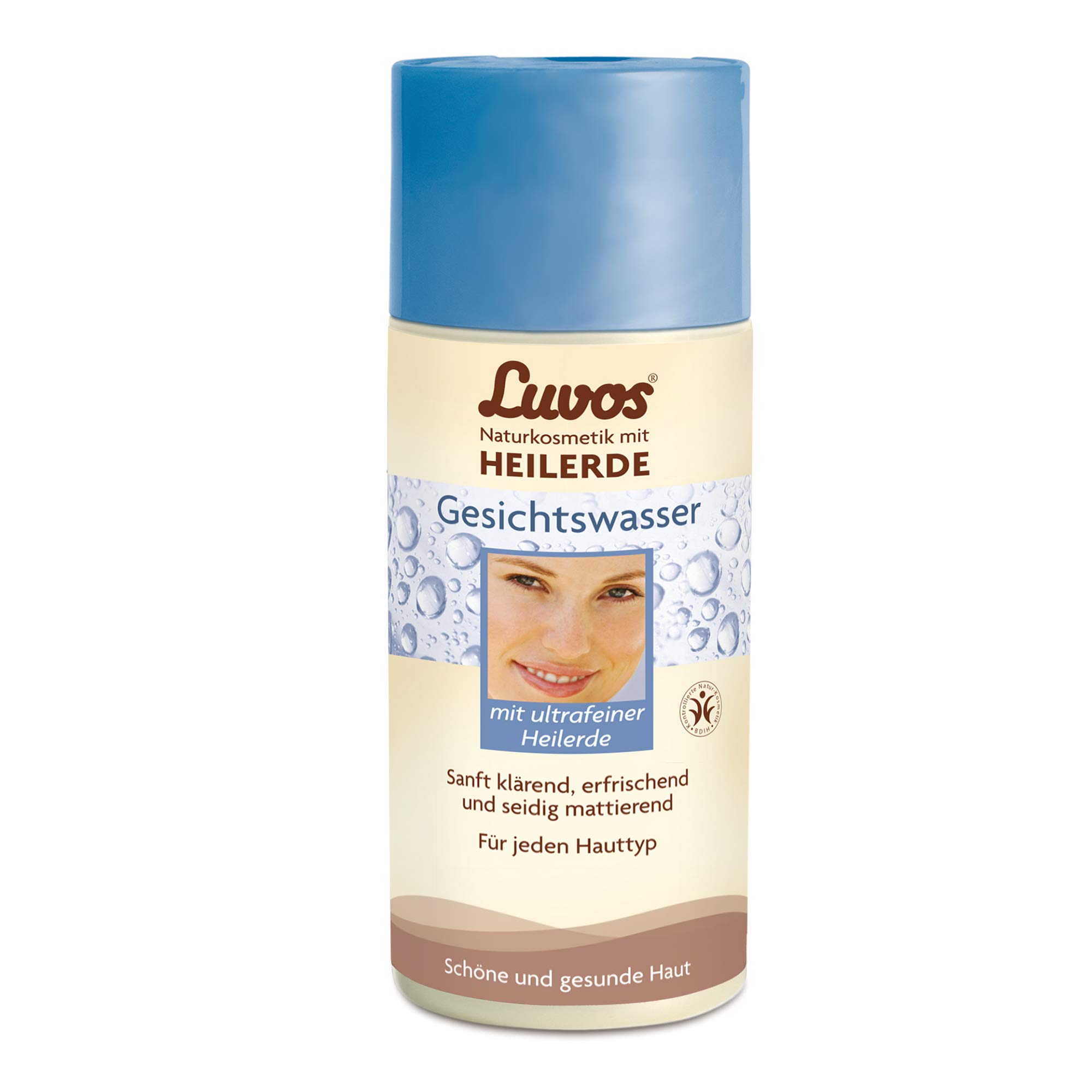 LUVOS Healing Clay Facial Toner 1 x 150 ml, Clears Gently, Matte, Prevents Skin Irritation for Pure Skin 1 x 150 ml