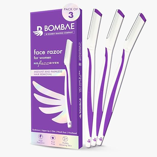 Bombae Reusable Face Razor for Women