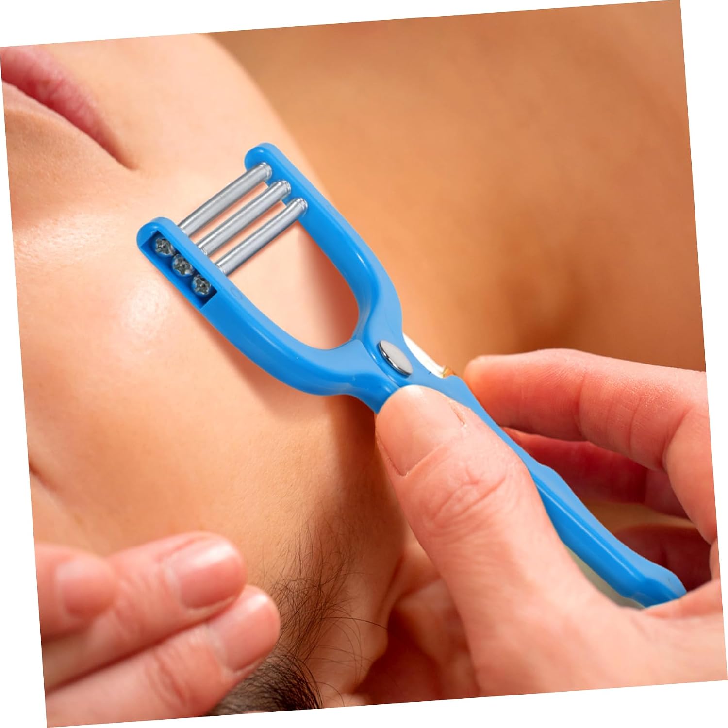 SHERCHPRY Portable Facial Hair Remover Threading Epilator Spring Tool for Women Face Hair Plucker Trimmer for Upper Lip Chin Cheeks Smooth Skin Care