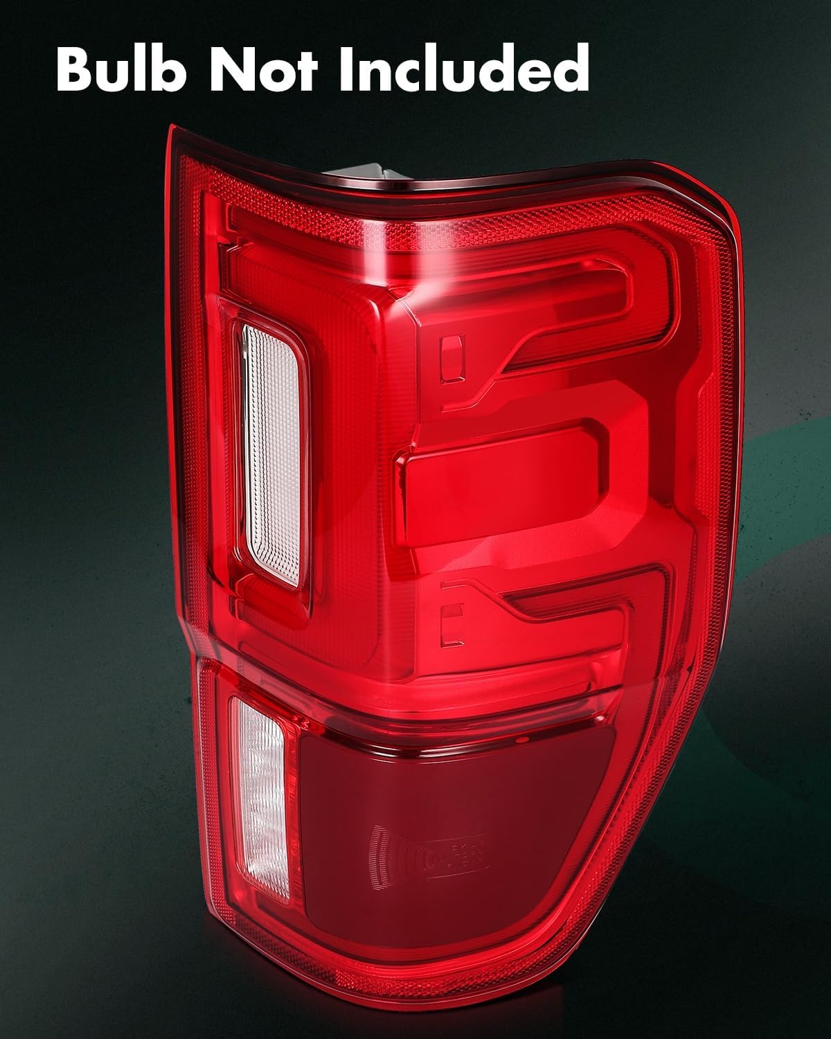 SCITOO Tail Light Assembly Fit 2019-2023 for ford Ranger Right Taillamp Red Clear Lens KB3Z13404G