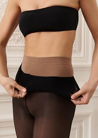 CALZEDONIA Woman's Sheer Thermal Double Tights