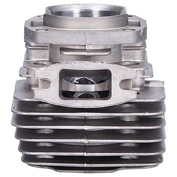 Pistons, High Silicon Aluminum Alloy Light Weight Cylinder Piston Set Replacement for 52cc 5200 for Chain Saw