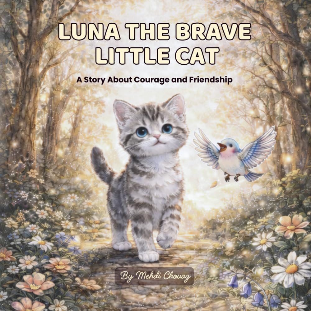 Luna the Brave Little Kitten: A Heartwarming Story About Courage, Friendship, and Overcoming Fear for Kids Ages 3-8
