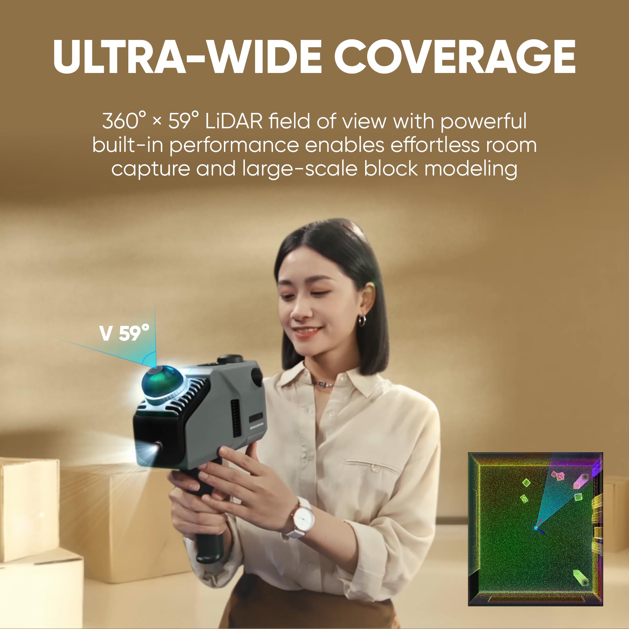 Amazon | 3DMakerpro Eagle LiDAR 3Dスキャナー(標準) | 3Dスキャナ 