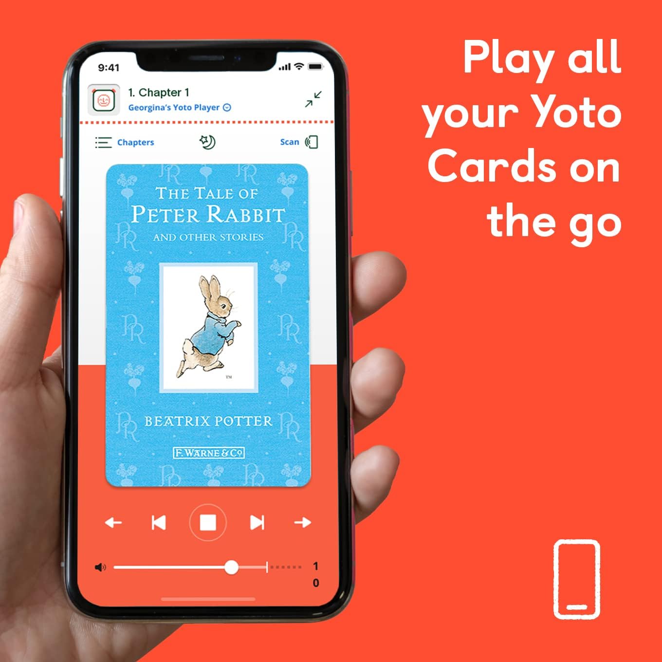 YOTO Beatrix Potter: The Complete Tales, 5 Kids Audio Cards for Use with Player & Mini All-in-1 Audio Device - Image 4