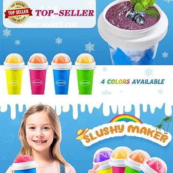 RELPOM Slushie Cup, Cool Stuff Summer Things Gadgets, Quick Frozen