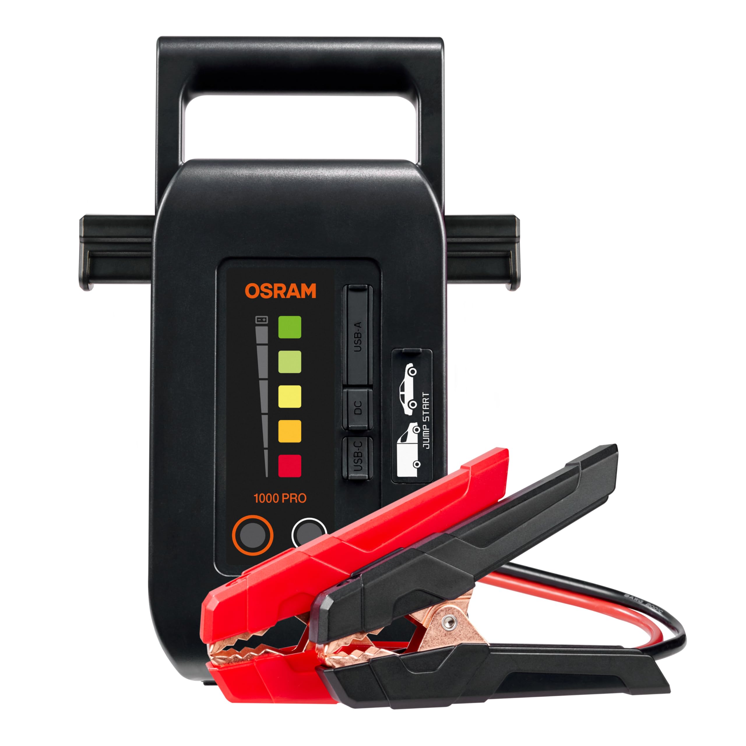 OSRAM BATTERYstart PRO 1000,OEBSPL1000, avviatore di emergenza agli ioni di litio e cobalto per officine professionali, per auto e furgoni di piccole/medie/grandi dimensioni