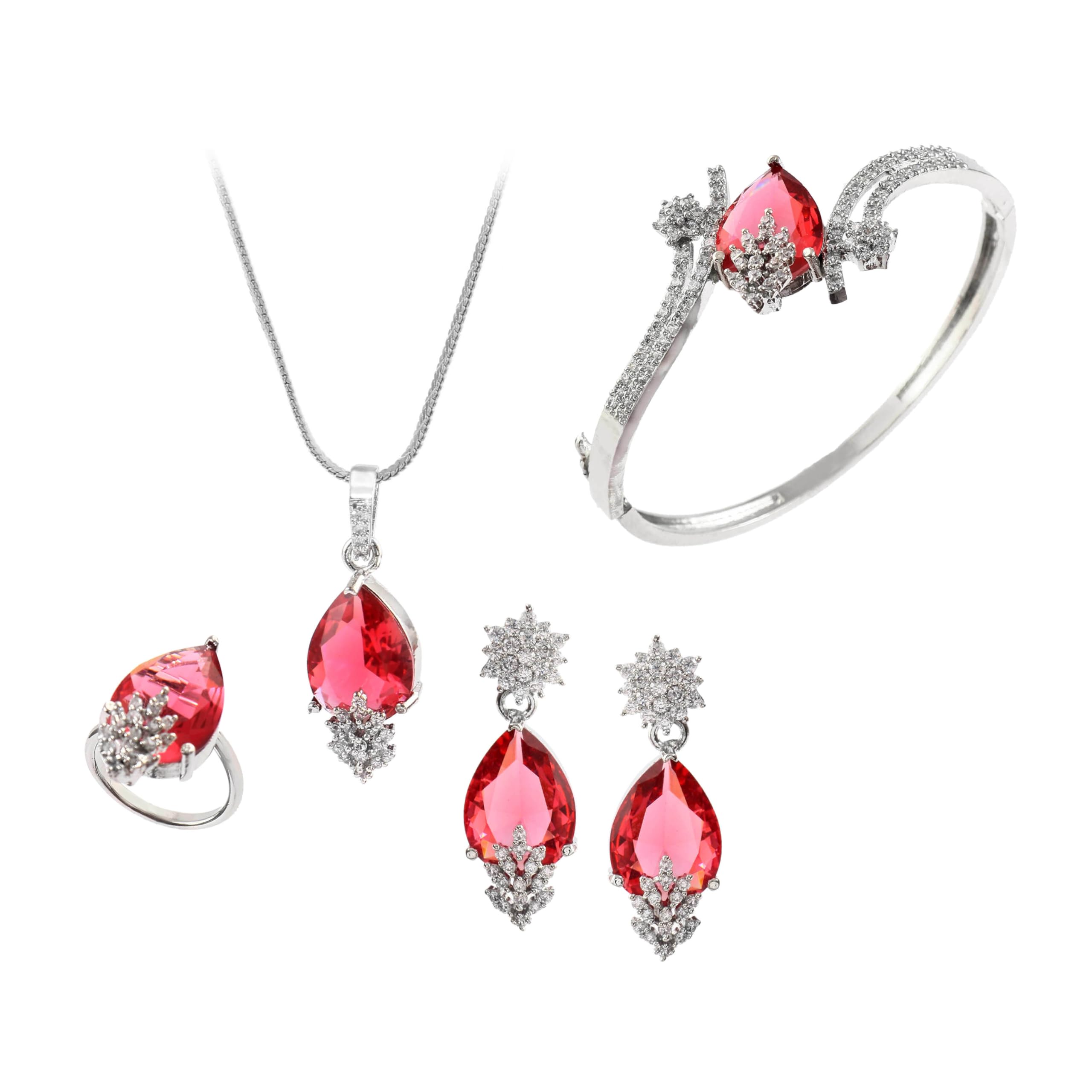 See full amazon price history chart for Mansya Jewellery Amethyst Jewelry Set, American Diamond Combo Of Pendant Necklace and Earrings with Bracelet, Purple Gemstone, Necklace, Jewellery Set for Women and Girls (Red) Mansya Jewellery Amethyst Jewelry Set, American Diamond Combo Of Pendant Necklace and Earrings with Bracelet, Purple Gemstone, Necklace, Jewellery Set for Women and Girls (Red) (B0DCHR38M2) Amazon Price History, Amazon Price Tracker