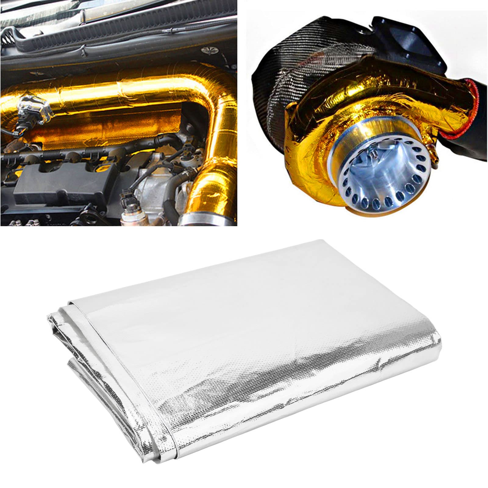 Ruban Adhésif Isolation Thermique Réfléchissant – Auto-adhésif Or Aqxreight
