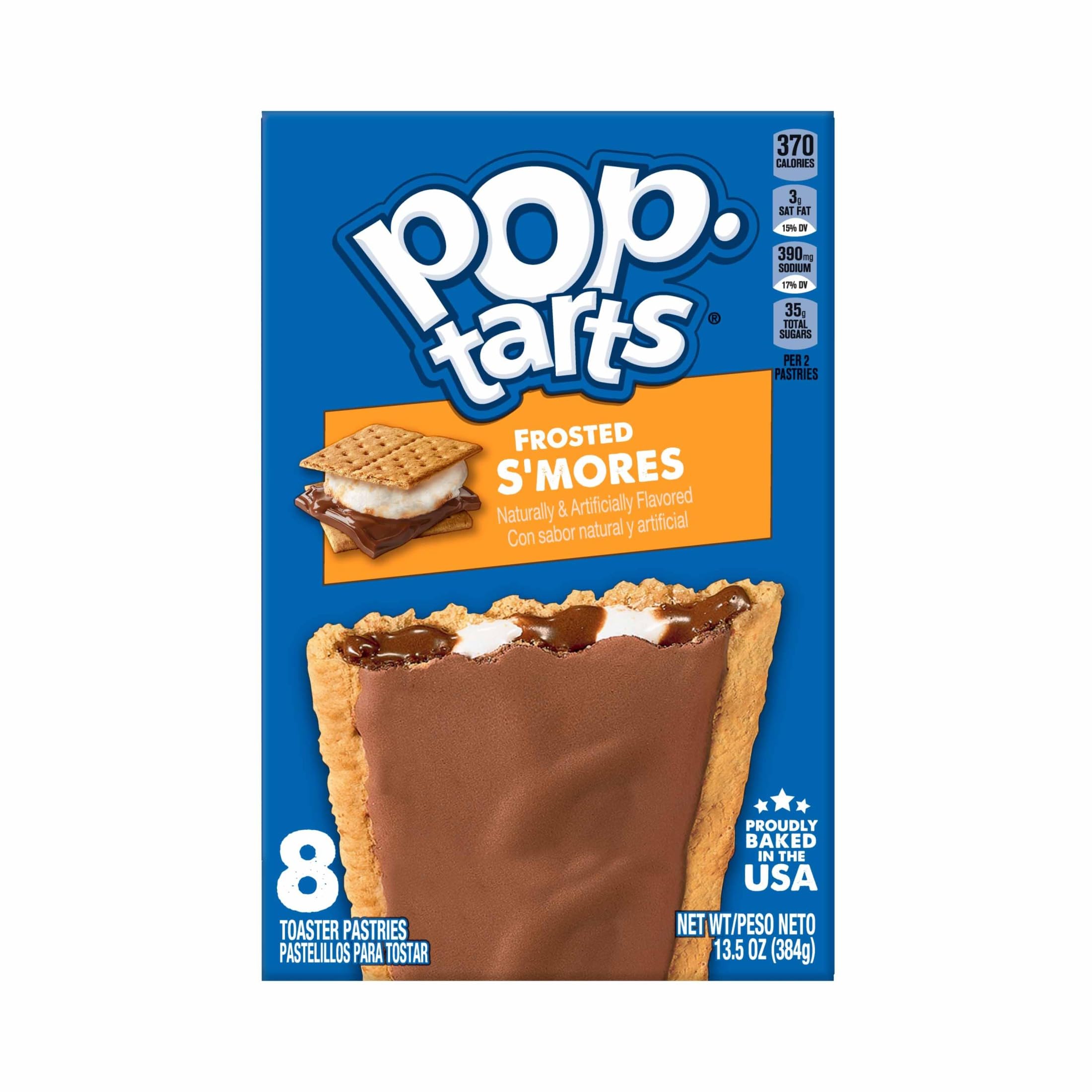 Pop Tarts Toaster Pastries, Breakfast Foods, Kids Snacks, Frosted S'mores (64