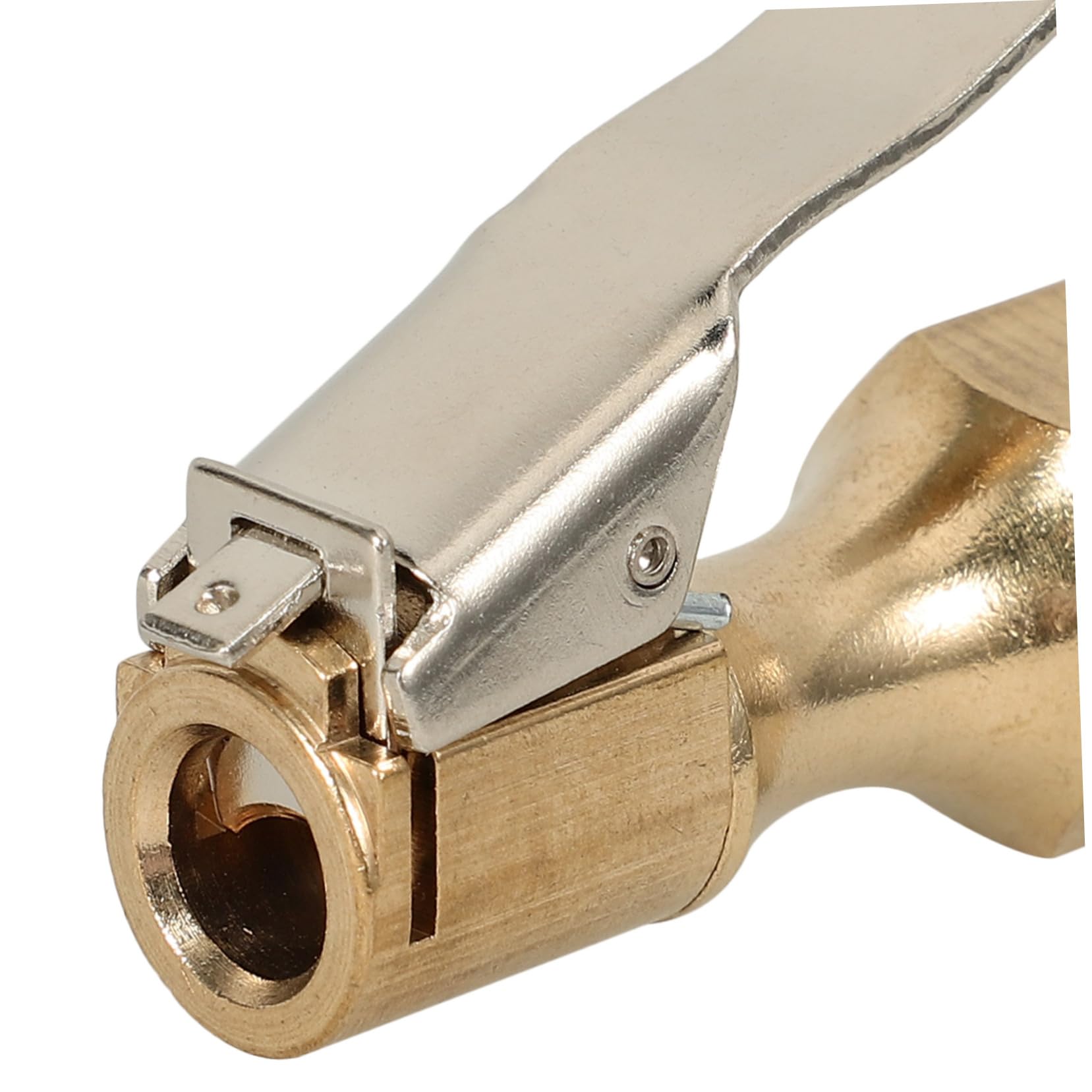 PACKOVE 2pcs Locking Air Chuck Clip for Tire Inflation Durable Tire Chuck for Trucks Rvs and Cars