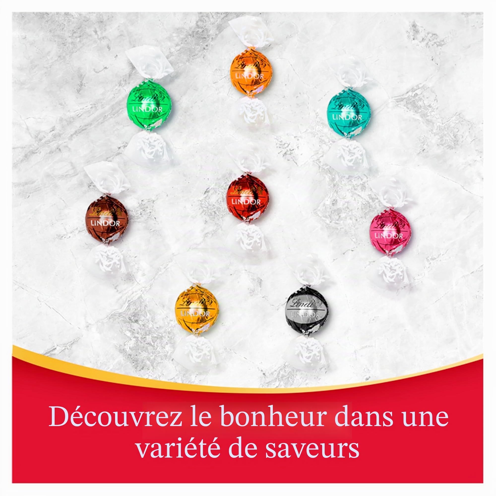 Lindt Lindor Boîte de truffes au chocolat au lait 200 g