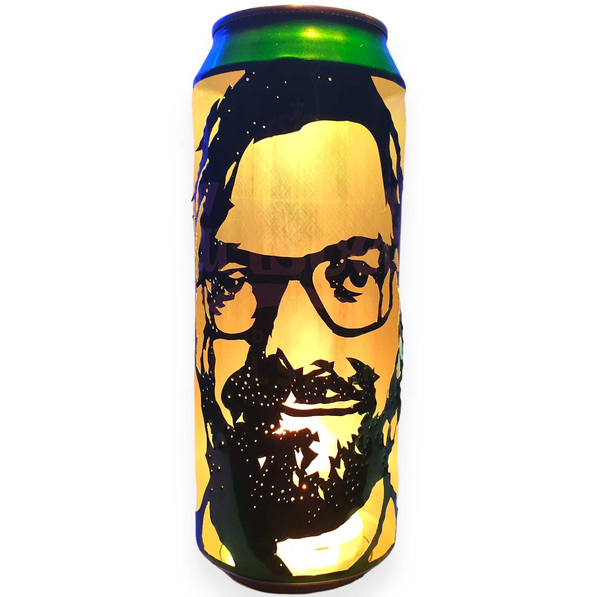Jurgen Klopp Beer Can Lantern! Liverpool Pop Art Lamp - Unique LFC Gift!