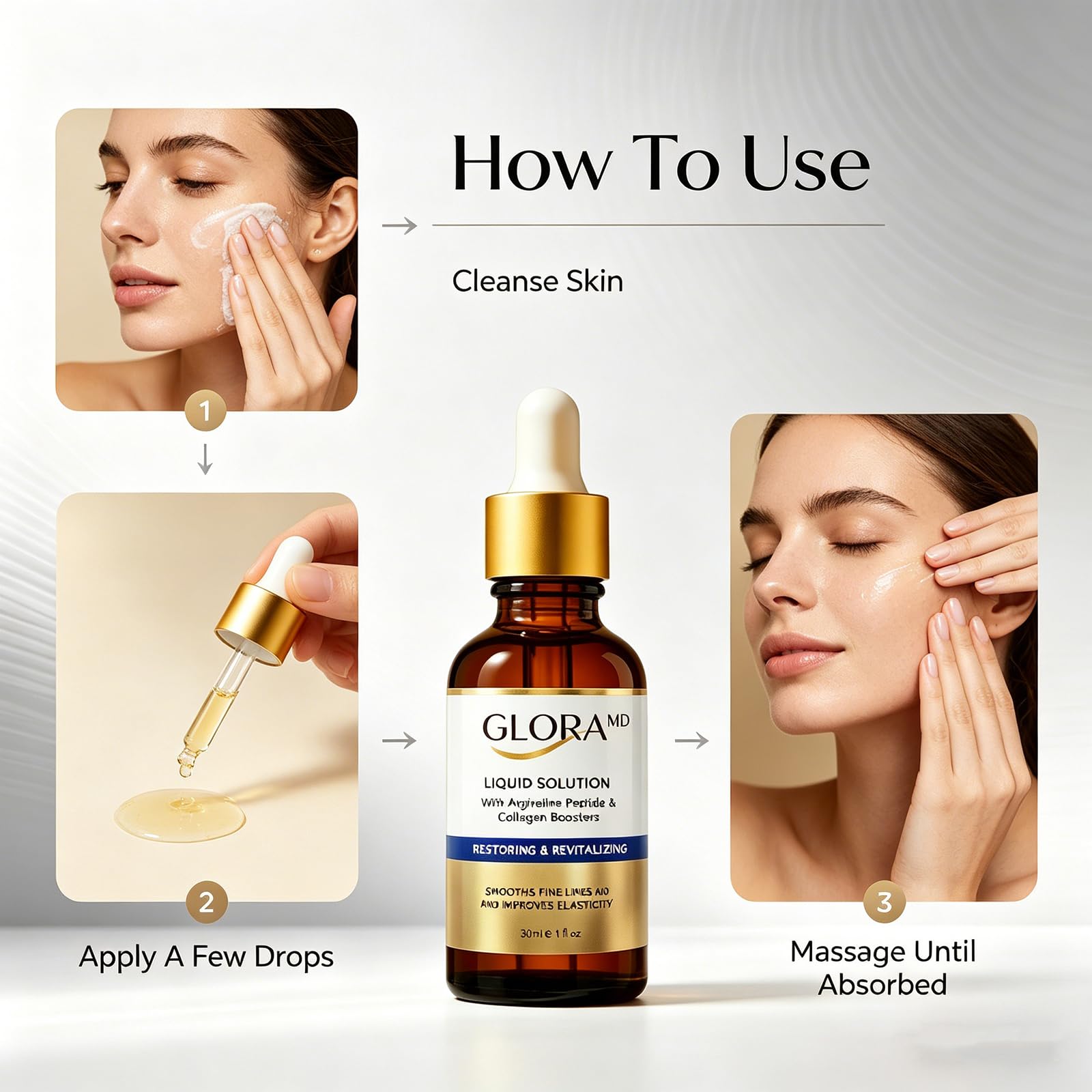 Gloramd Face Lifting Serum with Peptide & Collagen