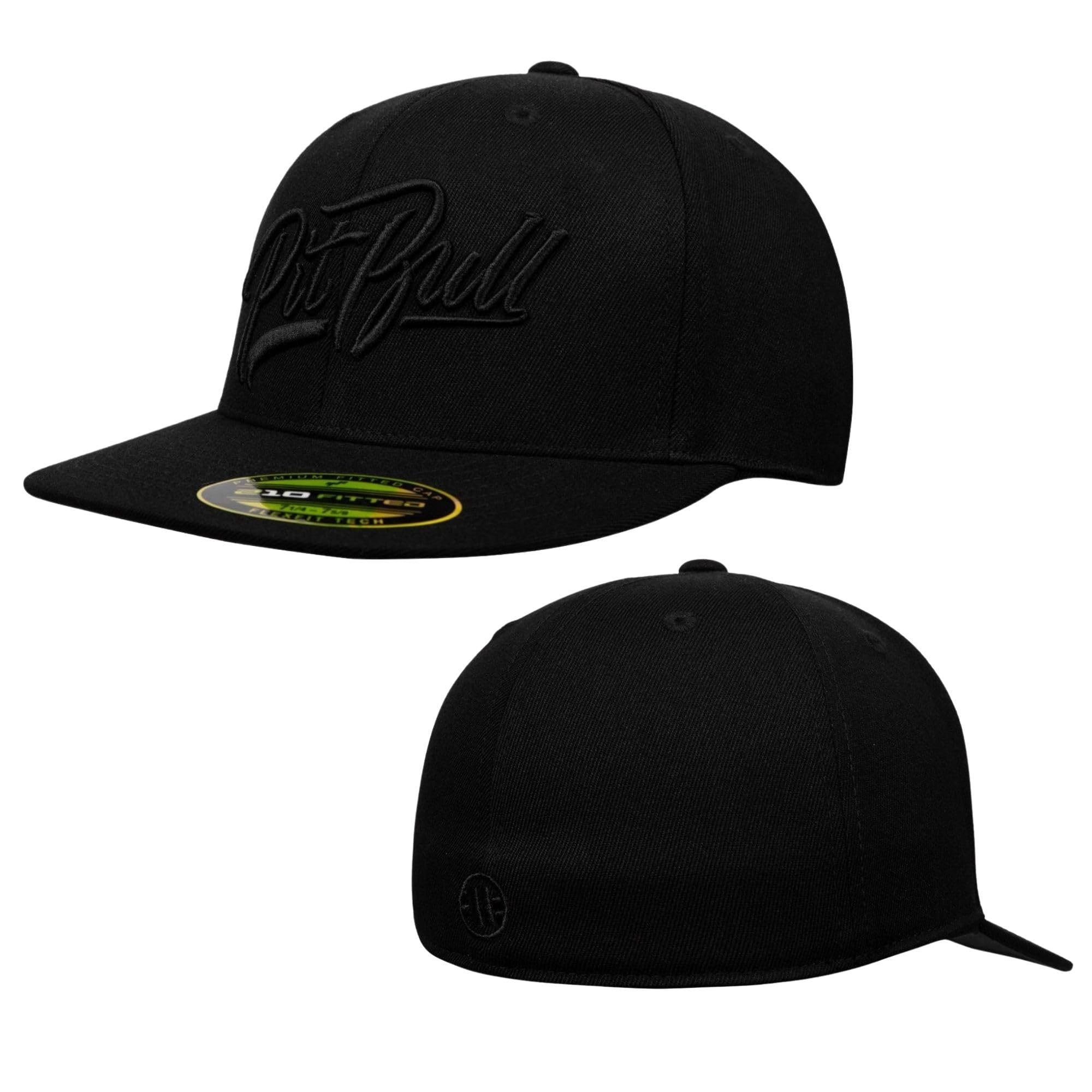 PITBULL Baseballkappe Full Cap Schirmmützen Flat Visor Kappen Pit Bull West Coast Kappe mit Schirm Herren & Damen El Jefe Fitted Sonnenblende