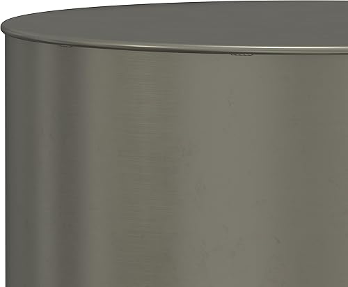 Miniatura 18 de SIMPLIHOME Preston - Mesa auxiliar de metal industrial moderna de 22 pulgadas de ancho en cobre antiguo, totalmente montada para la sala de estar y