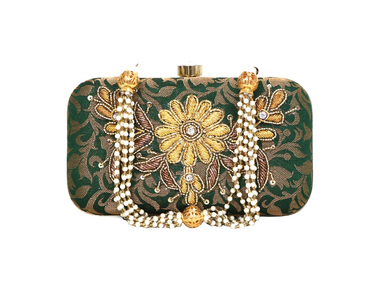 DUCHESS Womens Clutch (Dark Green) (B08L16J43H) Amazon Price History, Amazon Price Tracker