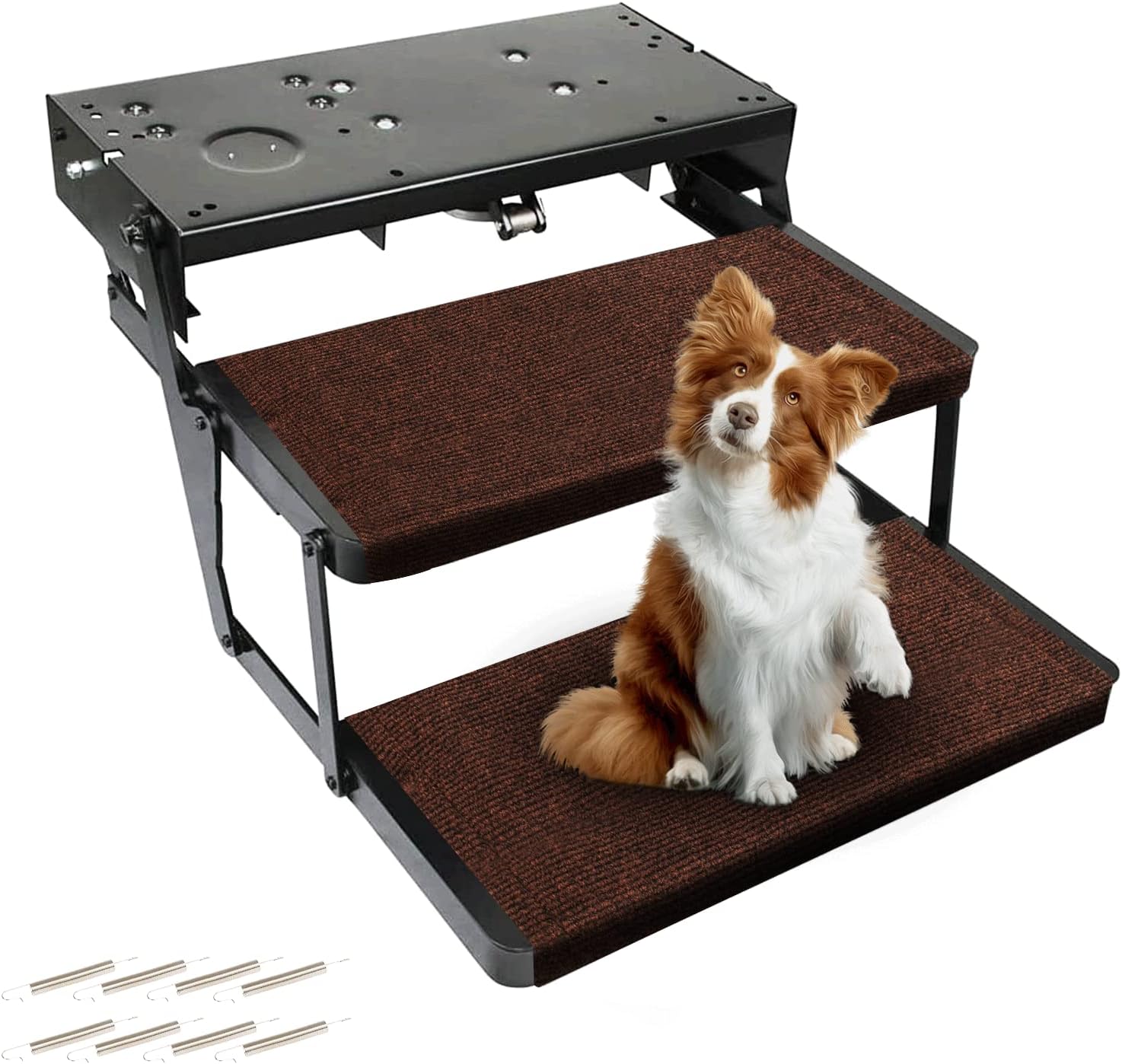 Afurkuot RV Step Covers 2 Pack, RV Step Rugs Stair Carpets