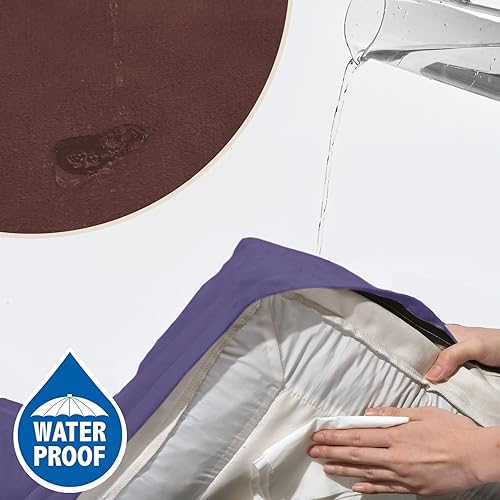 Miniatura 393 de Comfort Expression - Cama ortopédica para perros extragrandes, 53 x 42 pulgadas, cama impermeable y de apoyo de espuma con cojines removibles, con