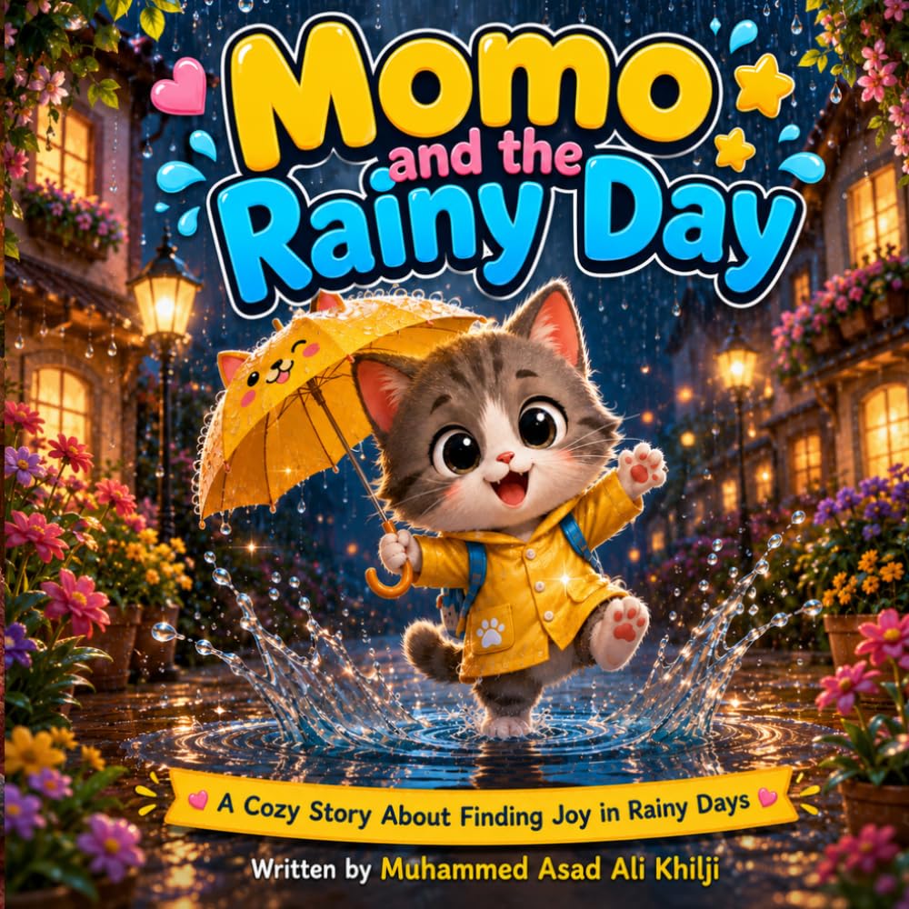 Momo and the Rainy Day: A Cozy Story About Finding Joy in Rainy Days