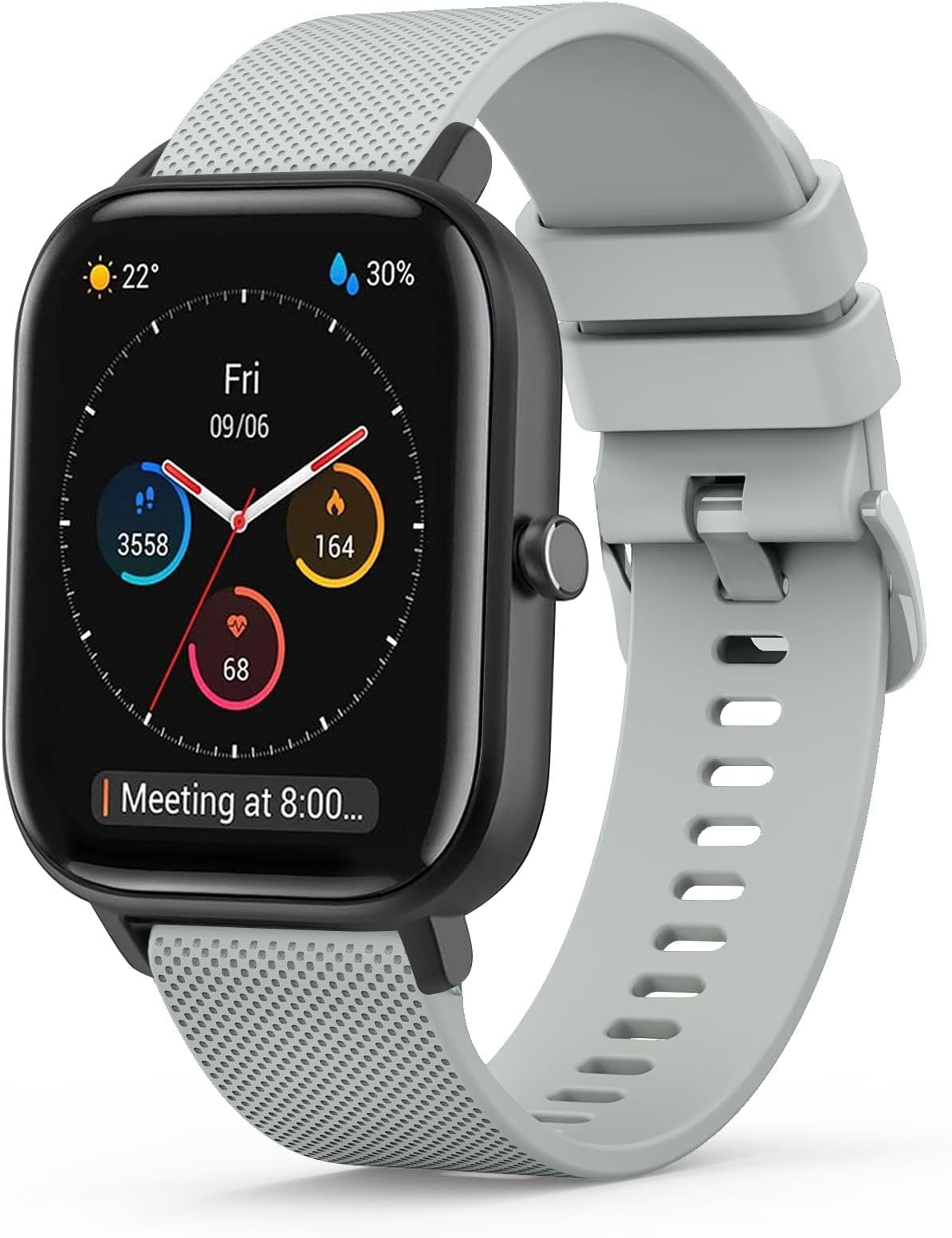 LekangjuBand for Amazfit Bip 3/Bip 3 Pro/Bip Lite/Bip U/Bip U Pro, 20mm Durable Silicone Replacement Band Watch Band for Amazfit GTS 2 Mini/GTS 4 Mini/GTS 2.GTS 3.GTS 4