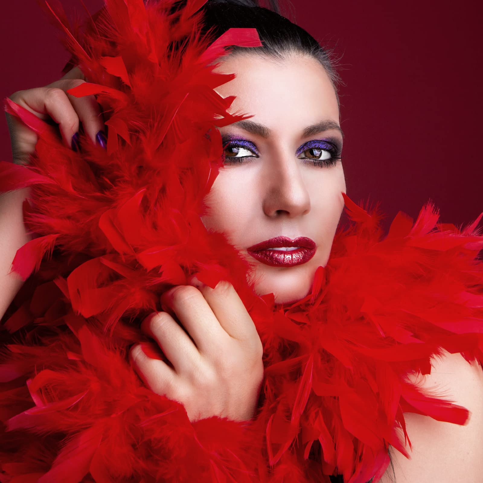 MWOOT 4 Styles de Plumes d'artisanat Assorties (Bleu MWOOT 4 Styles de Plumes d'artisanat Assorties (Bleu