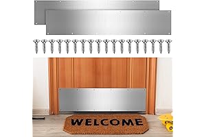 8" X 36" Door Kick Plate: Shield Your Door with Style and Versatility