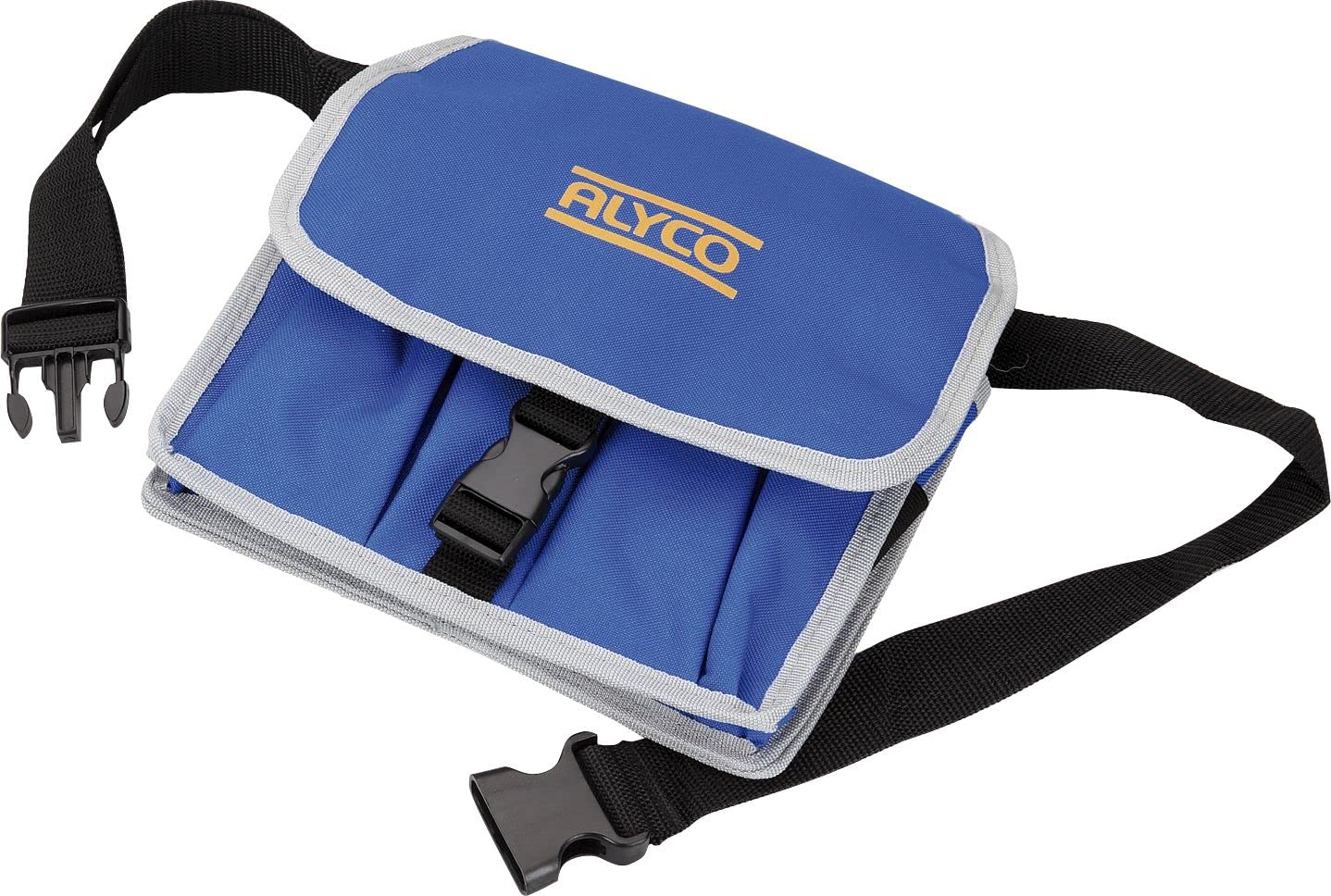 Alyco - Bolsa de Nylon con Cierre Rápido y Cinturón, 240 x 240 x 55 mm - 196880