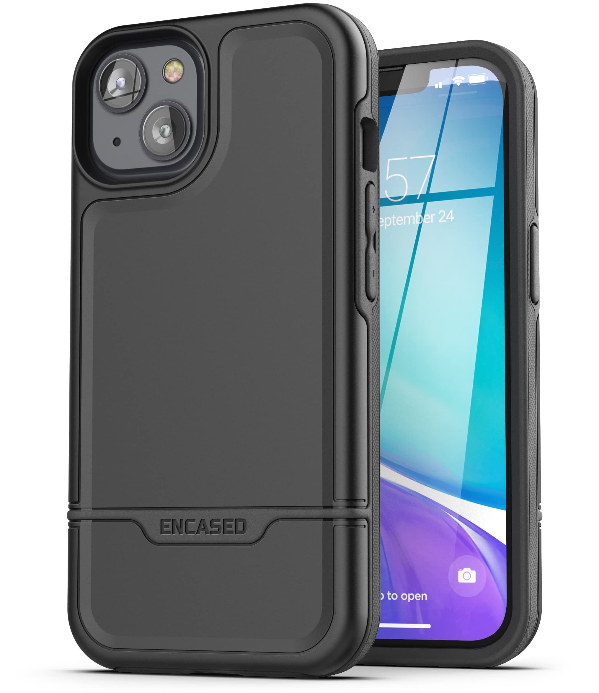 ENCASED Cover Privacy per iPhone 15 (2023) - Cover Sottile e