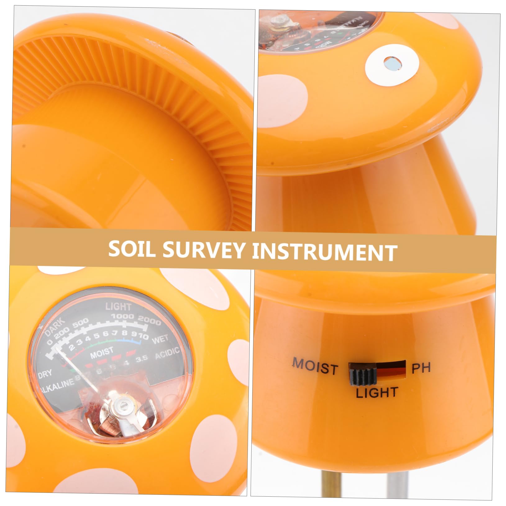 Hemobllo 2 Pezzi Tester Umidità Del Strumento per Misurare Ph Umidità e Batterie per Giardinaggio e Piante in Facile da Usare e Affidabile