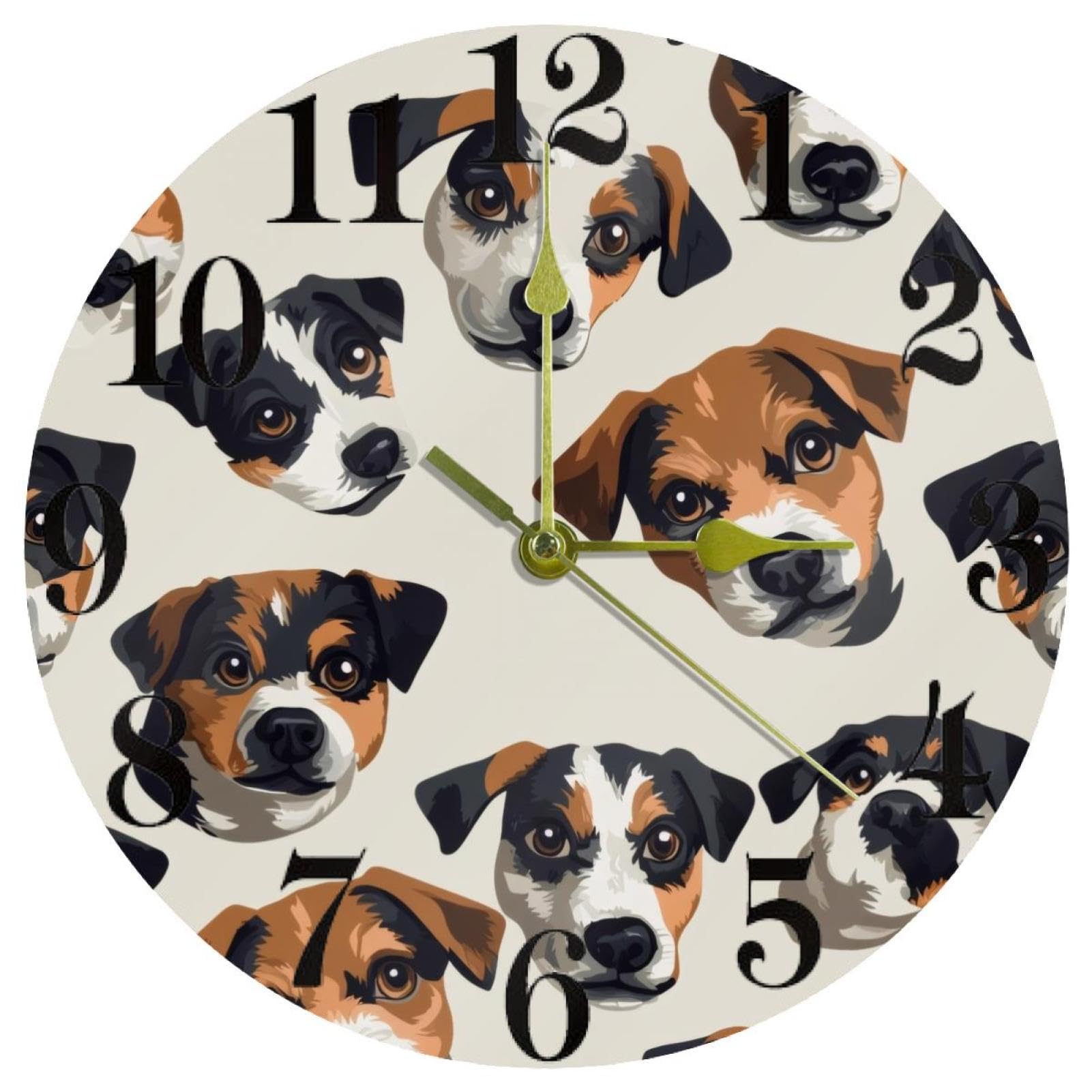 Horloge murale de cuisine Jack Russell pour personnaliser votre intérieur
