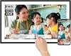 32GB Digital Photo Frame 15.6 inch WiFi Digital Photo Frame with Free SSA App to Easily Share Photos and Videos, 1920x1080 FHD IPS Touch Screen, Automatic Rotation
