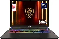 MSI Laptop para jogos Vector 16 HX AI 40.6 cm 240Hz QHD+: Intel Core Ultra 9-275HX, NVIDIA Geforce RTX 5070Ti, 16GB DDR5, SSD NVMe de 1TB, Thunderbolt 5, Wi-Fi 7, Win 11 Home: Cosmo Gray A2XWHG-211US