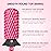 MelodySusie Safety Nail Drill Bits, 3/32\'\' Smooth Round Top Large Barrel Carbide Bits, Suitable for Manicure Pedicure Cuticle Gel Polishing, Beginners Bits, Pink Blossom, Series Bit-S, XC