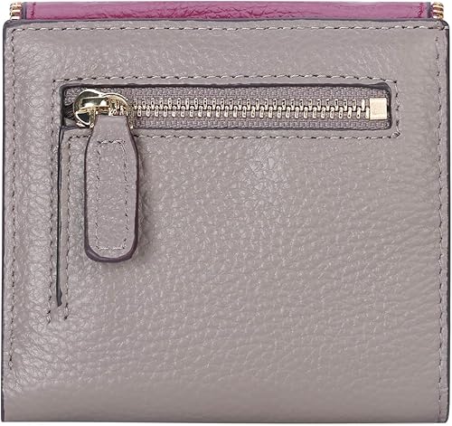 Miniatura 4 de Lavemi Carteras ultrafinas de cuero compacto para mujeres y niñas, con bloqueo RFID, tarjetero para tarjetas de crédito para mujeres