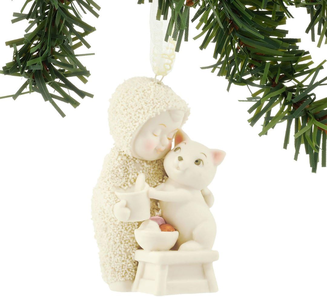 Department 56 Snowbabies “Ice Cream Break” Porcelain Ornament, 2.68”