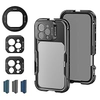 NEEWER 16 Pro Max Cage Rig Video Stabilizzatore Telefono Compatibile con iPhone 16 Pro Max