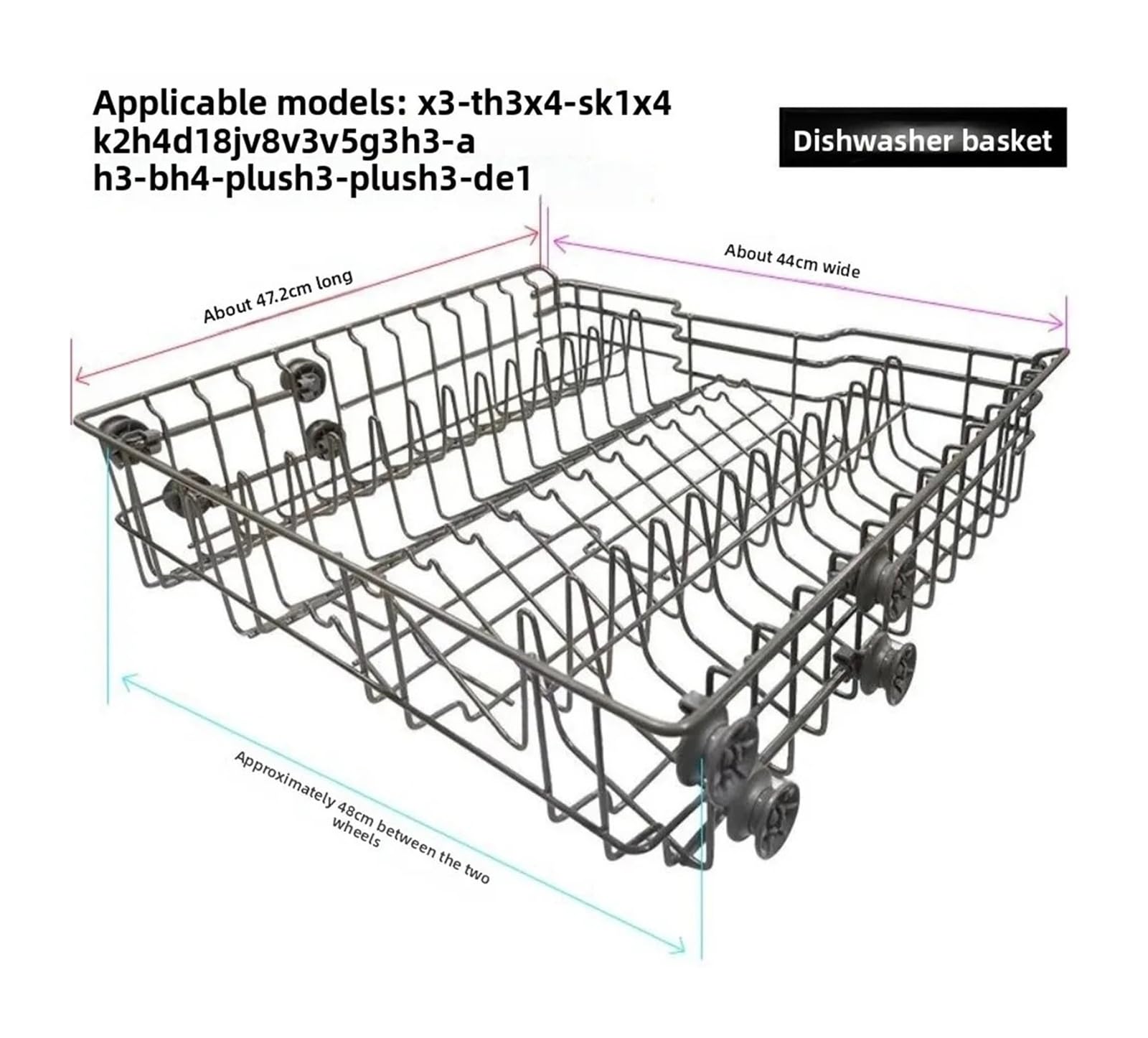 Cesta for lavavajillas(A 2804-2805)