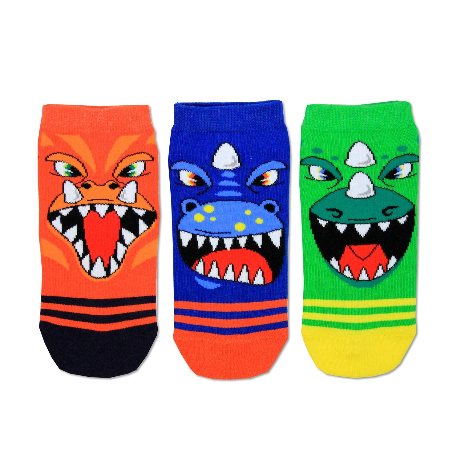 United Oddsocks Boys Multi - 3 Liner Oddsocks For - 3 Fun And Mismatched Oddsocks Dinosaur Roar Uk 12-5.5 Eur 30.5-38.5 Us 13.5-8 | Birthday, Christmas, Festive Gift For Kids