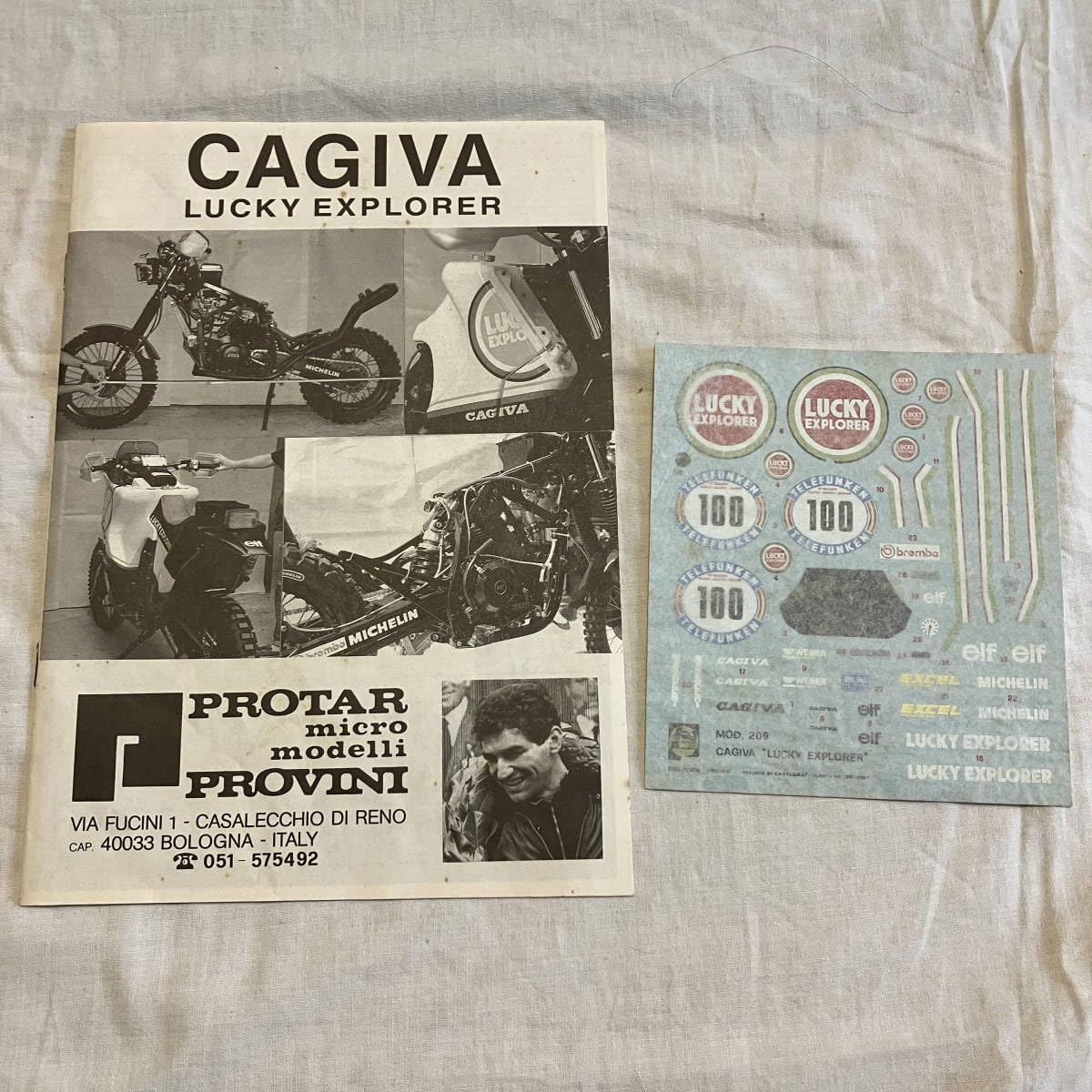 Amazon.co.jp: PROTAR（プロター）CAGIVA LUCKY EXPLORER カジバ