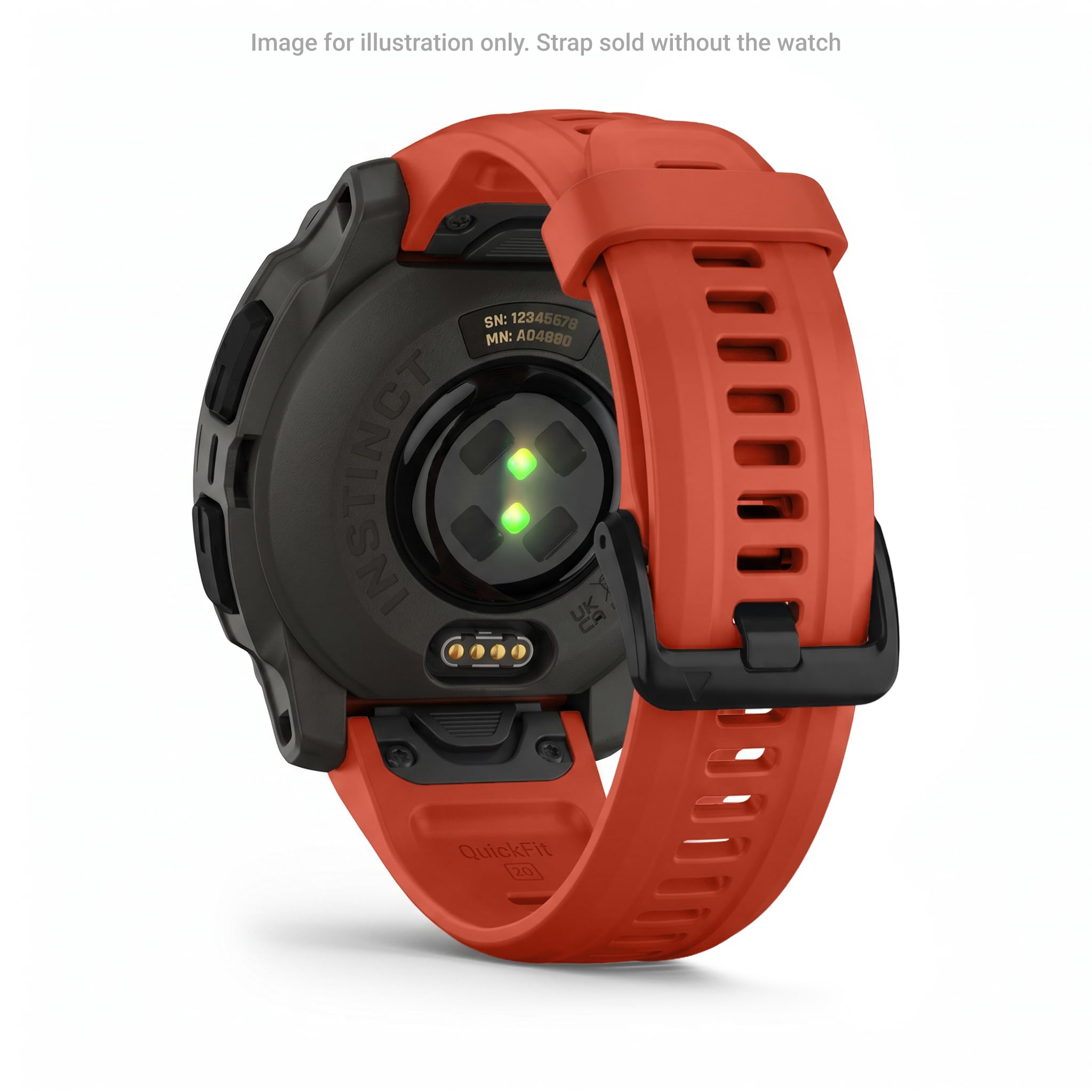 Garmin Quickfit bransoletka 20 mm, pasuje do wybranych modeli serii Fenix, Epix, Descent, D2 i Approach, oryginalne akcesoria