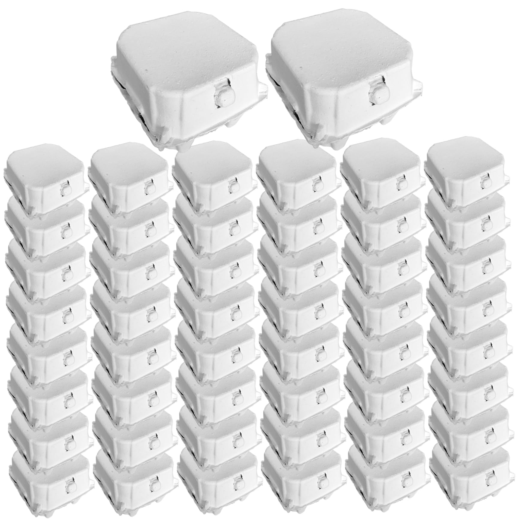 Cajas de huevos para encimera de cocina con tapas con cierre hermético