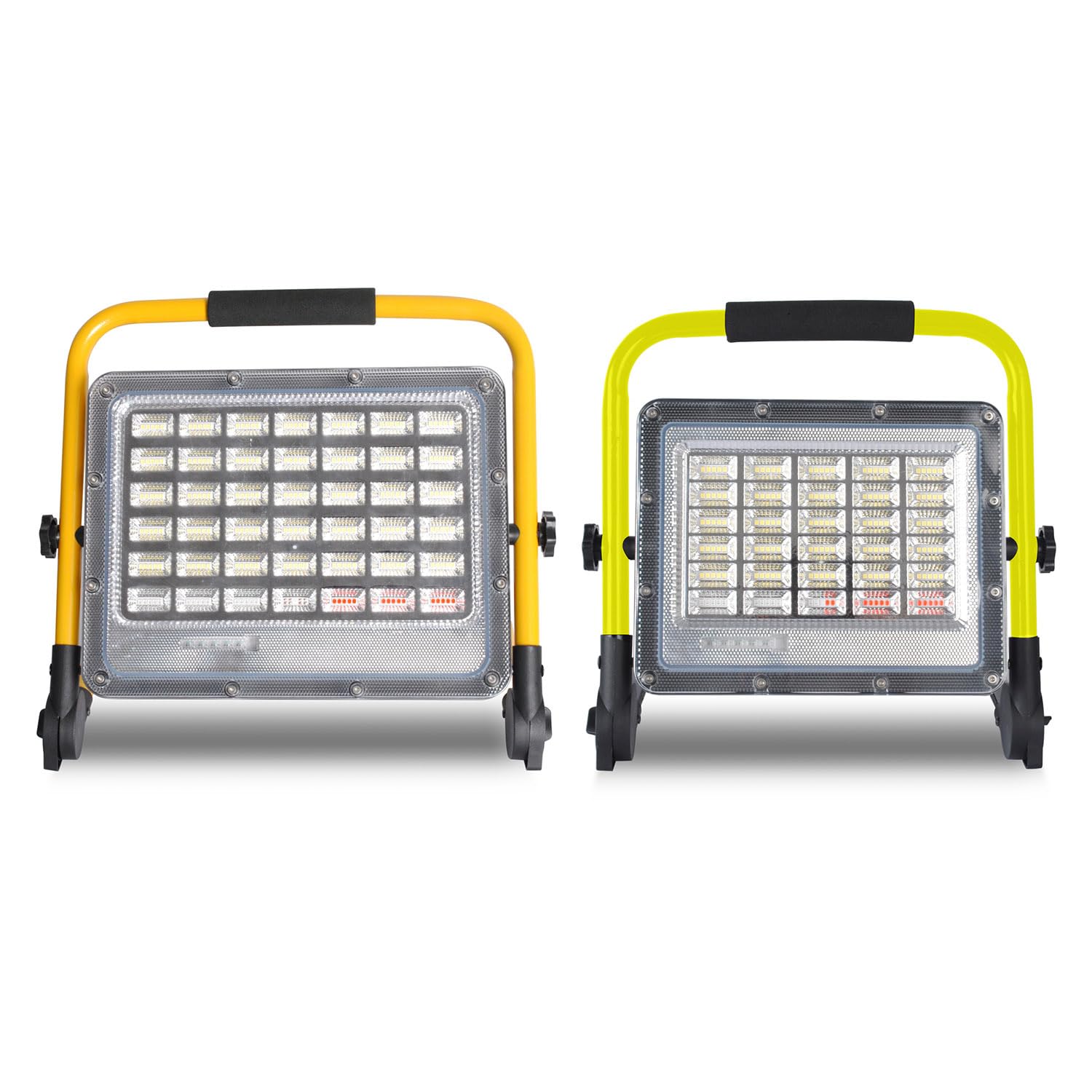 ledbox Proyector LED, 100W con batería de Litio recargable + emergencia, Blanco frío