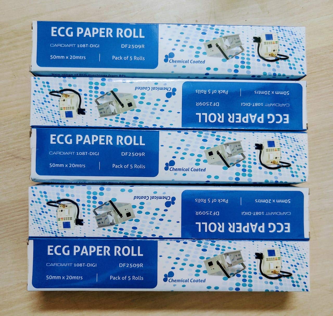 BPL Cardiart 108T | DIGI Paper Roll | Set of 5 | Packets- Each with 5 Rolls | By Medway-image-3