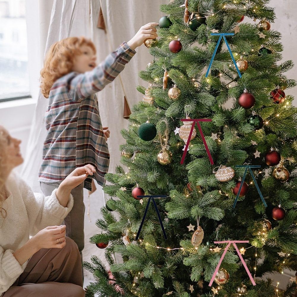 24 Fiocchi Di Velluto Verde Oliva Per Natale: Decorazioni Eleganti Per Albero E Regali