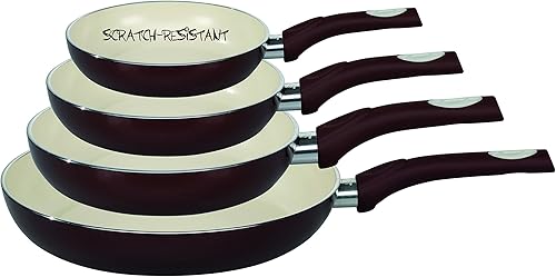 Miniatura 2 de ELO Pure Aubergine - Sartén de inducción de cocina con revestimiento antiadherente Thermoceramica resistente a los arañazos, 11 pulgadas