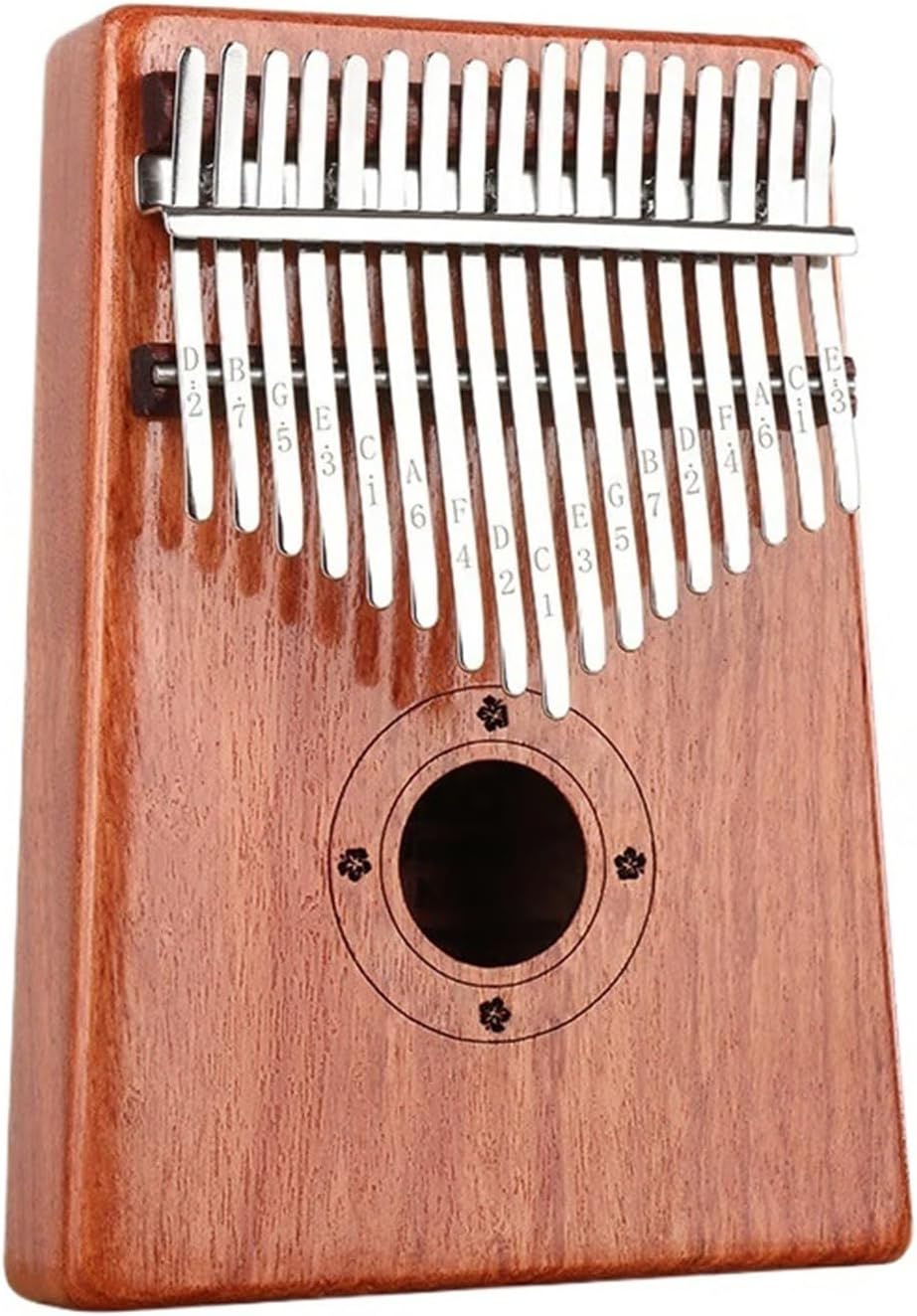 カリンバ 17音 木製 ハードケース付き カリンバ初心者 初心者向け17鍵