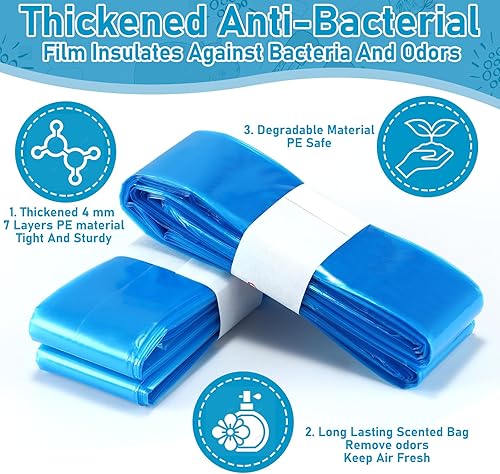 Miniatura 8 de Paquete de 10 repuestos de arena para gatos, bolsa perfumada compatible con cartuchos de eliminación estándar y Plus, bolsas universales (no incluye