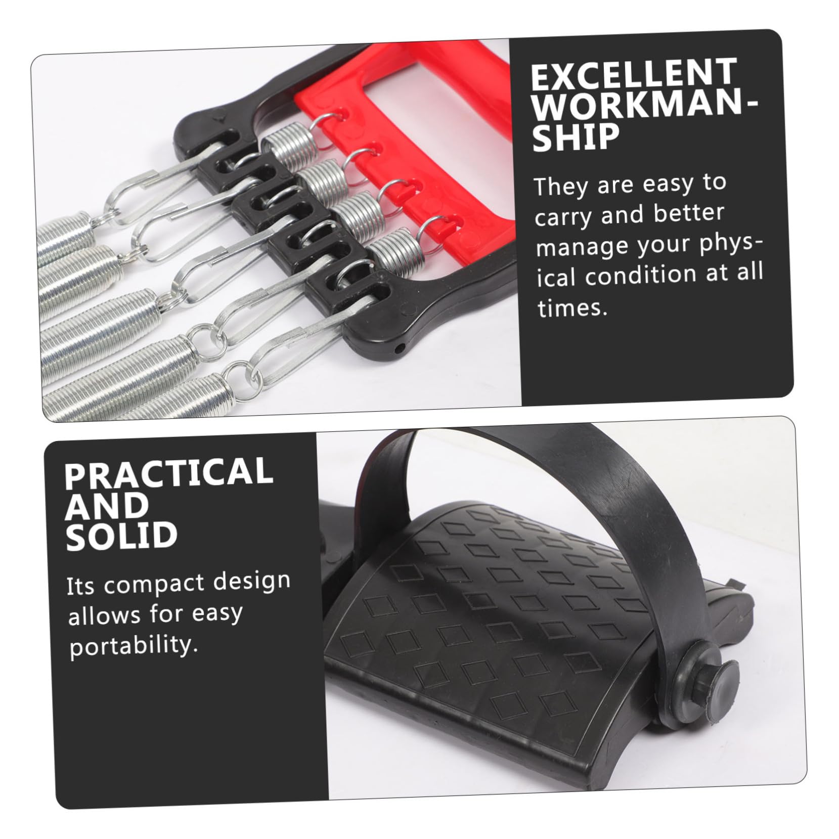 Ergonomischer Widerstand Federstahl Brust Expander - Multifunktionales Fitnessgerät für Zuhause Gym Ideal für Männer & Frauen Zielen Brust Arme & Schultern Training